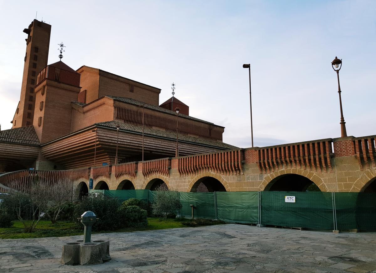 Reforma en el Santuario de Torreciudad